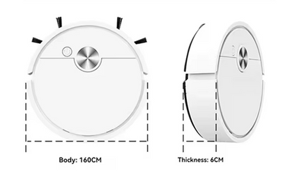 Robot aspirapolvere 3 in 1